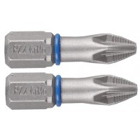 Торсионные биты ЗУБР PZ2, 2шт, 25 мм,