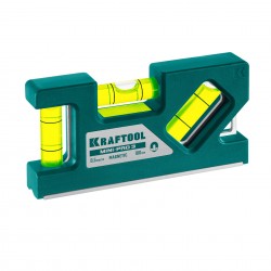 Магнитный компактный уровень KRAFTOOL Mini-Pro 3, 100 мм