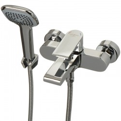 Смеситель ванна MELODIA Waltz картридж д.35мм короткий излив поворотн.аэратор, хром