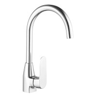 Смеситель кухня MELODIA Samba картридж д.35мм высокий R-излив