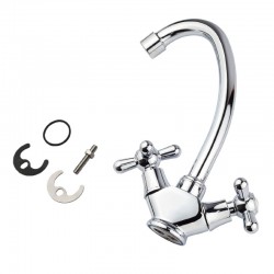 Смеситель кухня MELODIA Cross керамика