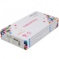 Смеситель кухня MELODIA Metallica картридж д.35мм высокий R-излив