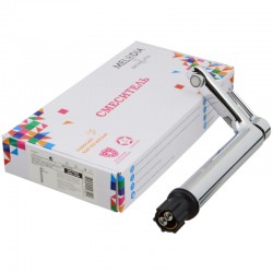 Смеситель умывальник MELODIA Metallica картридж 35мм высокий хром