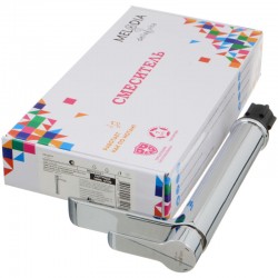 Смеситель умывальник MELODIA Metallica картридж 35мм высокий хром