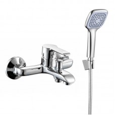 Смеситель ванна MELODIA Metallica картридж д.35мм короткий излив хром