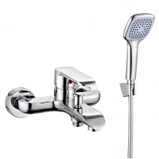 Смеситель ванна MELODIA Heavy Metal картридж д.35мм короткий излив хром