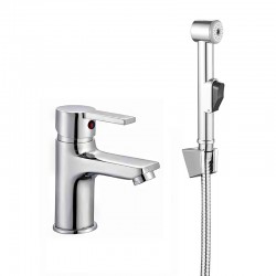 Смеситель умывальник MELODIA Aria картридж д.35мм с гиг.душем