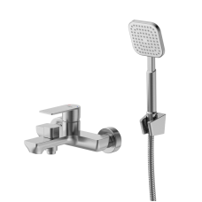 Смеситель для ванны, сатин, Milardo Maze