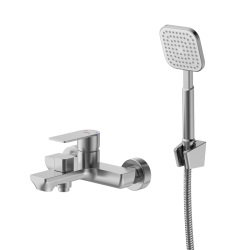 Смеситель для ванны, сатин, Milardo Maze