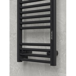 Полотенцесушитель электрический "RIFAR D-LINE" DL-080-50-BM, цвет "Чёрный янтарь", мощность 160 Вт