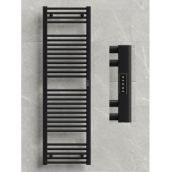 Полотенцесушитель электрический "RIFAR D-LINE" DL-150-50-BM, цвет "Чёрный янтарь", мощность 350 Вт