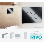 Панель смыва RIVO Touch neo Черный глянцевый