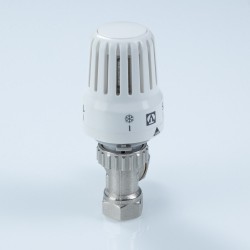 Клапан с термостатической головкой для рад. угловой 1/2"