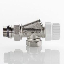 Клапан радиаторный осевой с преднастройкой 1/2 " Клапан радиаторный осевой с преднастройкой 1/2 "