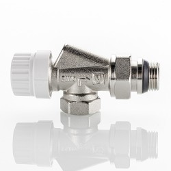 Клапан радиаторный осевой с преднастройкой 1/2 " Клапан радиаторный осевой с преднастройкой 1/2 "