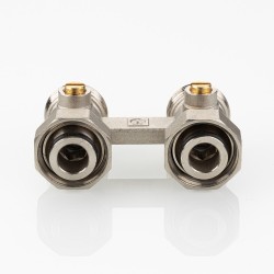 Узел для нижнего подключения радиатора (без адаптеров) 3/4" Евроконус