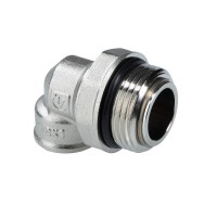 Отвод коллекторный с вращающимся штуцером 1"х1/2" нар.-вн. Отвод коллекторный с вращающимся штуцером 1"х1/2" нар.-вн.