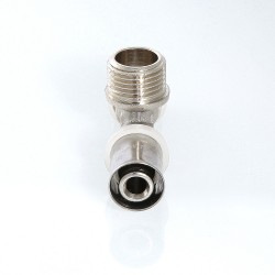 Тройник пресс с переходом на нар. р. 20х1/2"х16 Тройник пресс с переходом на нар. р. 20х1/2"х16