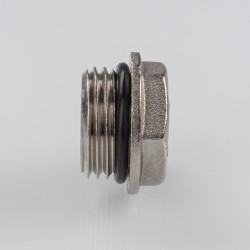 Пробка резьбовая с уплотнением 1/4