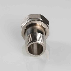 Полусгон прямой с накидной гайкой, 3/4"x1/2" Полусгон прямой с накидной гайкой, 3/4"x1/2"