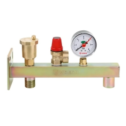 Группа безопасности мембранного бака 3/4" 3 бар VIEIR