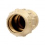 Муфта для трубы ПНД 32x1"F латунь VIEIR