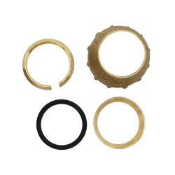 Угольник для трубы ПНД 25x3/4''F латунь VIEIR