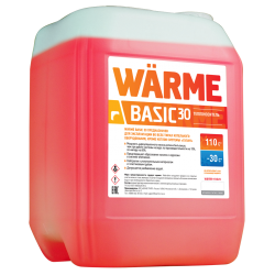 Теплоноситель WARME Basic-30 10 кг, основа этиленгликоль