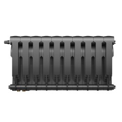 Радиатор биметаллический Royal Thermo BiLiner Noir Sable VDR 350 x 87 6 секц. (нижн. подкл.)