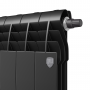 Радиатор биметаллический Royal Thermo BiLiner Noir Sable VDR 350 x 87 10 секц. (нижн. подкл.)