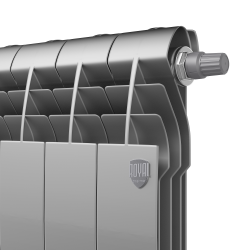 Радиатор биметаллический Royal Thermo BiLiner Silver Satin VDR 350 x 87 8 секц. (нижн. подкл.)