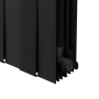 Дизайн-радиатор бимет. Royal Thermo PianoForte Noir Sable 500 x 100 - 10 секц.