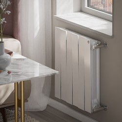 Дизайн-радиатор бимет. Royal Thermo PianoForte Bianco Traffico 500 x 100 - 6 секц.